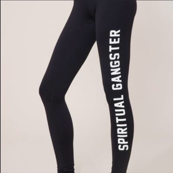 Spiritual Gangster Pants - Black Spiritual Gangster Leggings